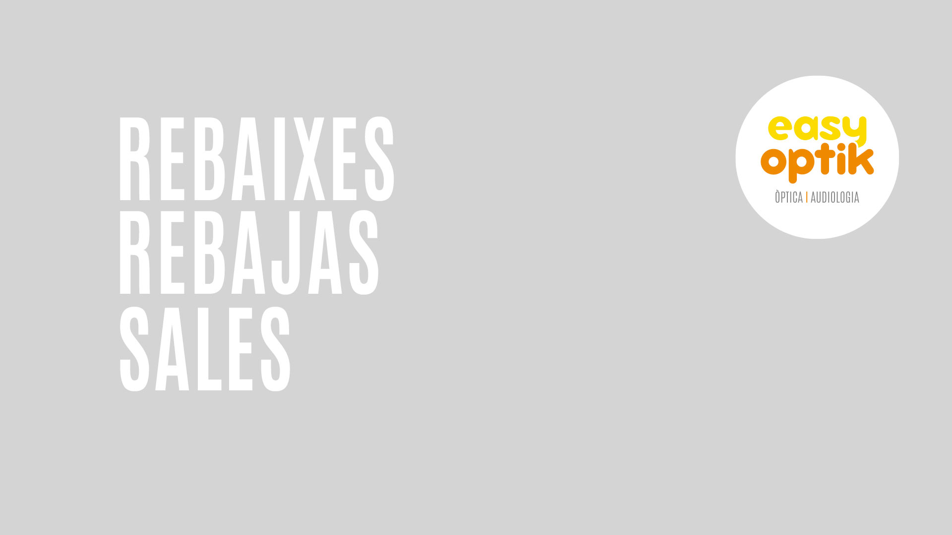 promoció destacada EASY OPTIK EasyOptik. Optica Lleida REBAIXES